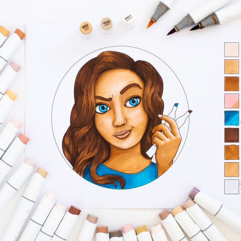 How to Draw with Markers and Colored Pencils