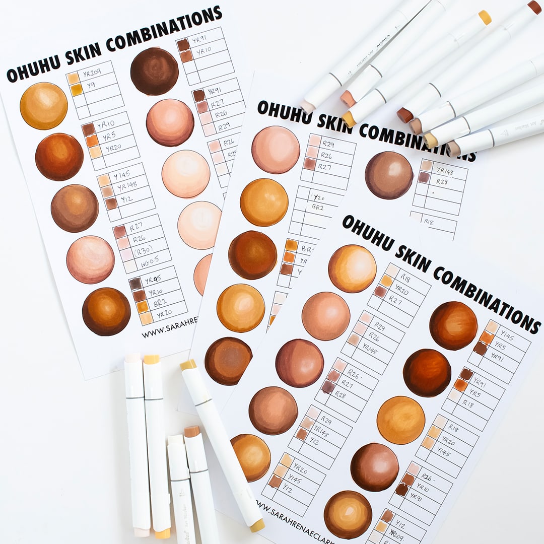 Create Realistic Skin Tones with EverBlend Markers –