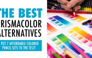 Using Derwent Inktense Pencils for adult coloring pages: Review +