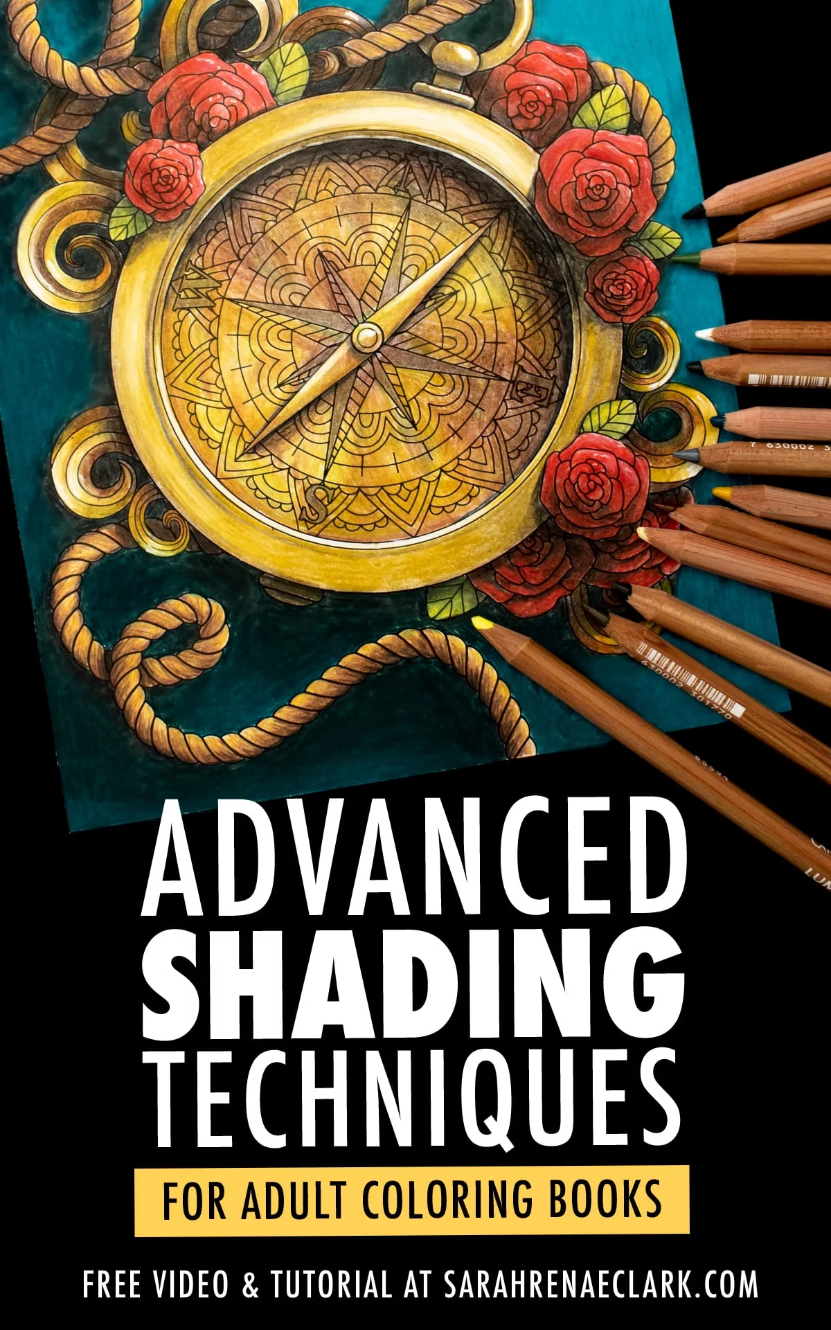 Advanced Shading Techniques for Adult Coloring Books (How to Draw