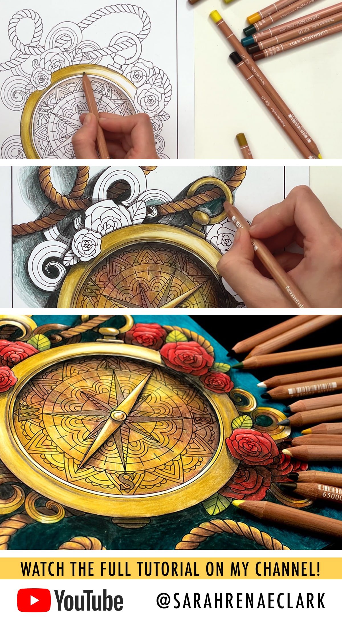 Advanced Shading Tutorial for Adult Coloring Books