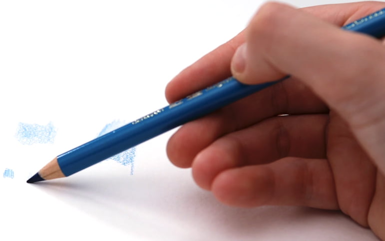 How To Hold A Colored Pencil