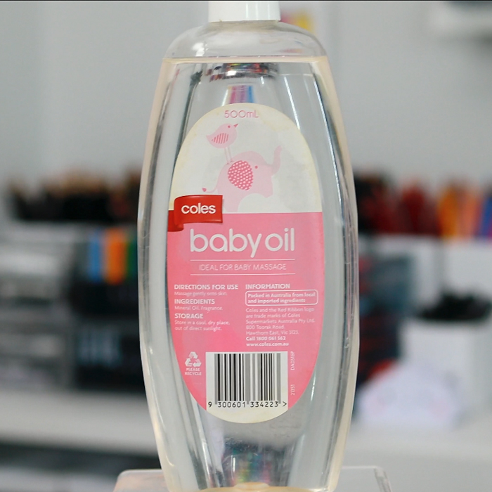 Baby oil blending