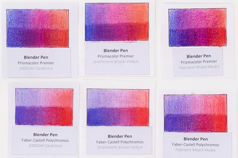 Faber-Castell Polychromos  Color palette challenge, Blending