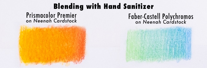 Hand sanitizer pencil blending