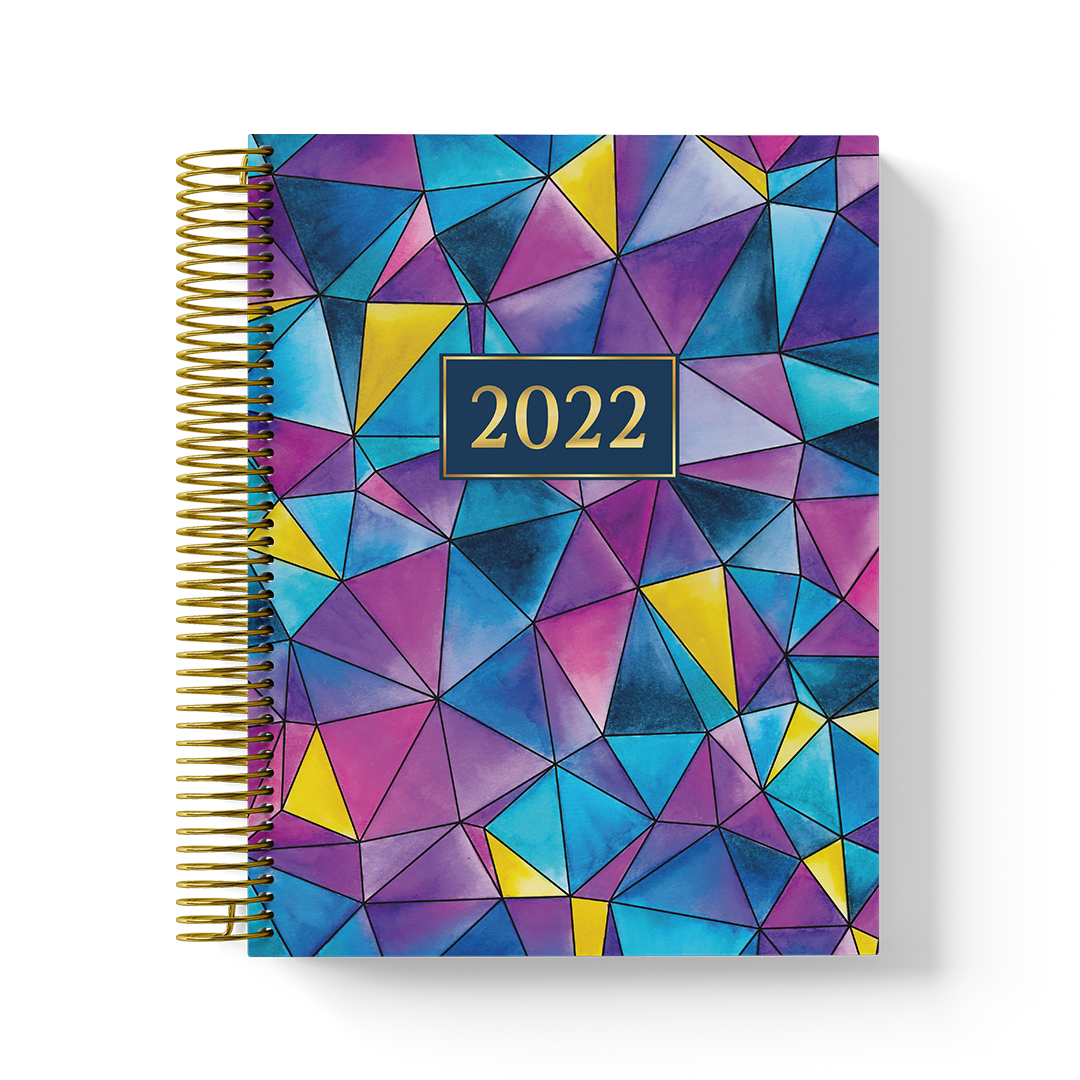 2022 Printable Coloring Planner by Sarah Renae Clark