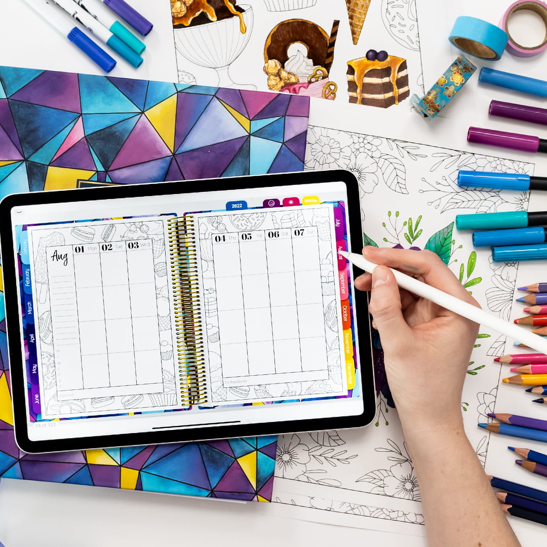 2023 Coloring Planner