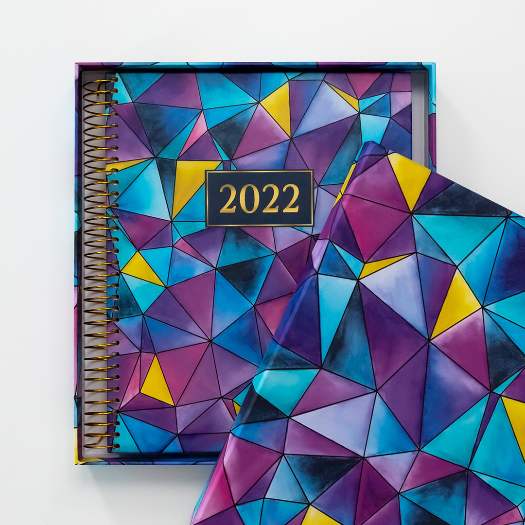 2022 Printable Coloring Planner by Sarah Renae Clark