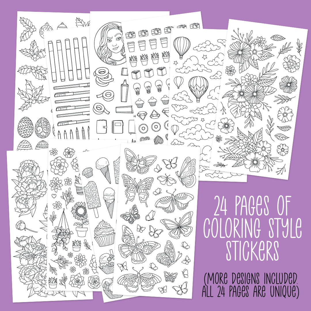 Are Sticker Books the New Adult Coloring? We Tried the Trend - Brit + Co