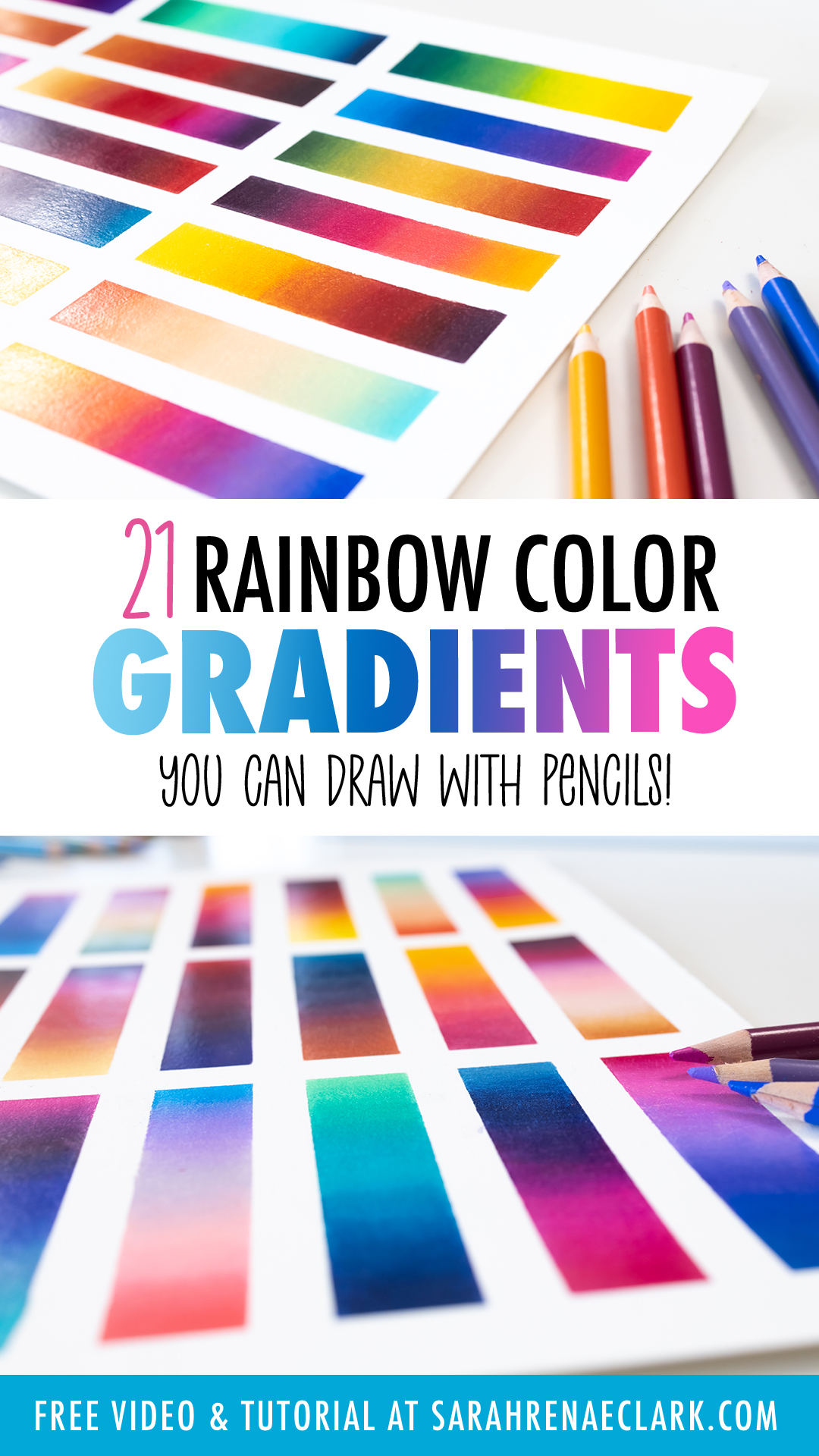 prismacolor rainbow gradient