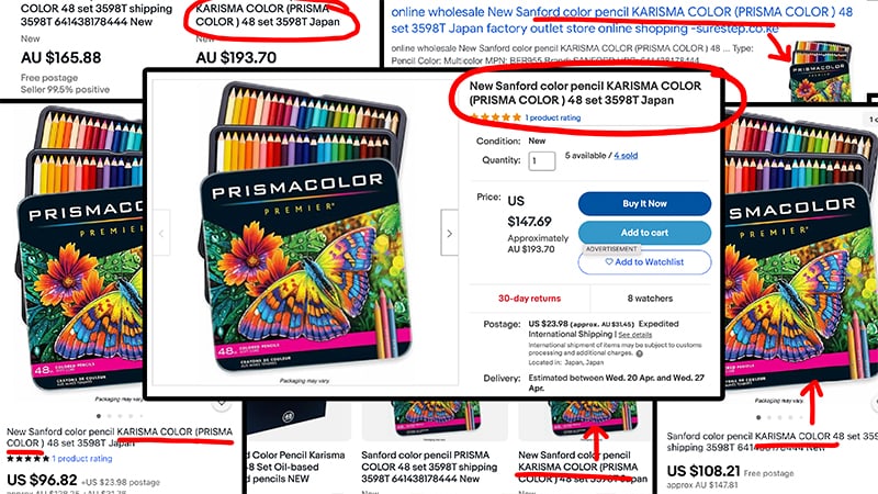 The Truth About FAKE Prismacolor Pencils