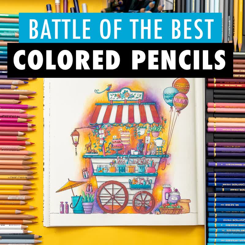 280-Color Artist Colored Pencils Set for Adult Coloring Books Soft Core
