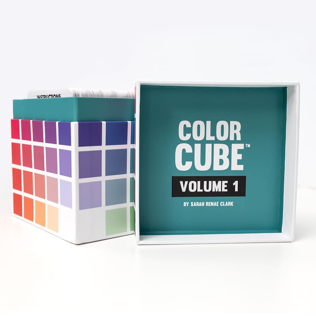 Semicírculo Eficacia moverse Color Cube Volume 1 - Color Palette Cards