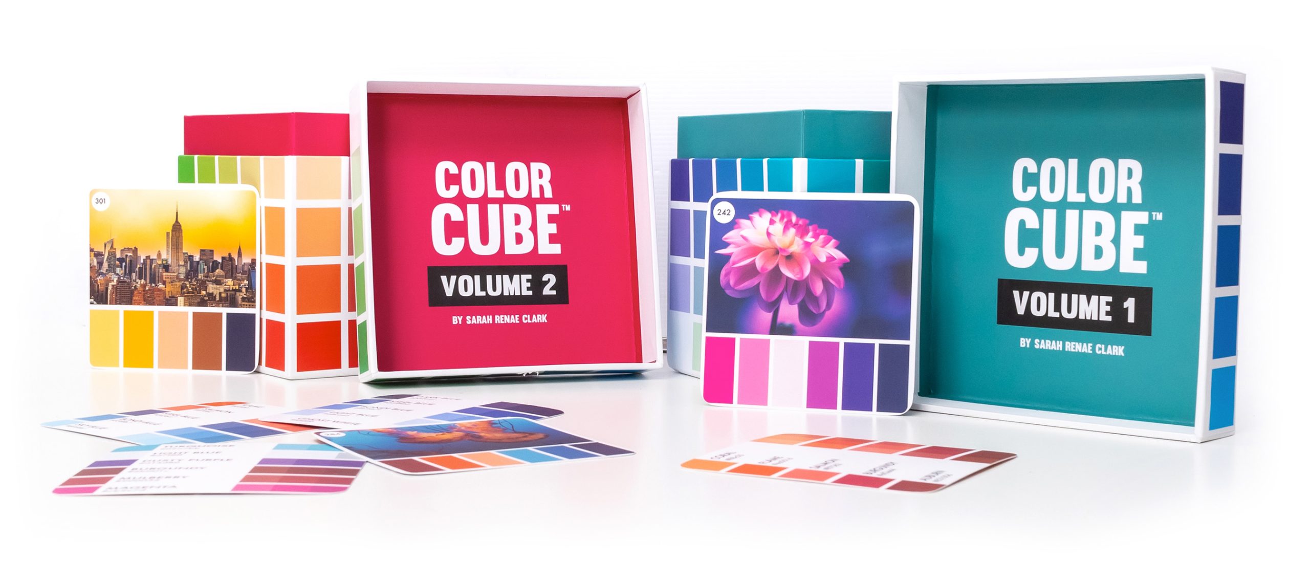 Let's use a color palette from the Sarah Renae Clark Color Cube