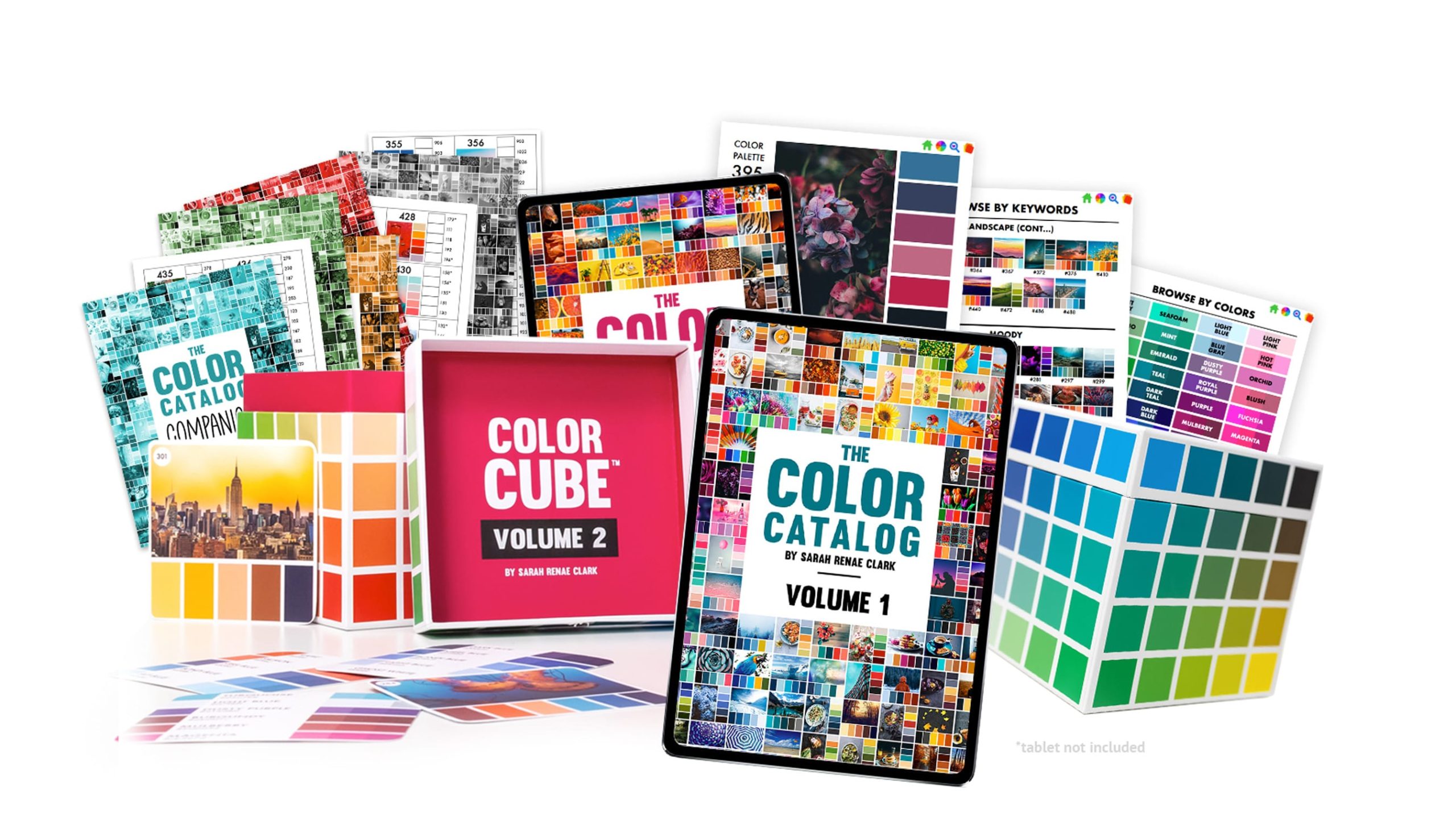 color catalog and color cube - the ultimate color palette resource