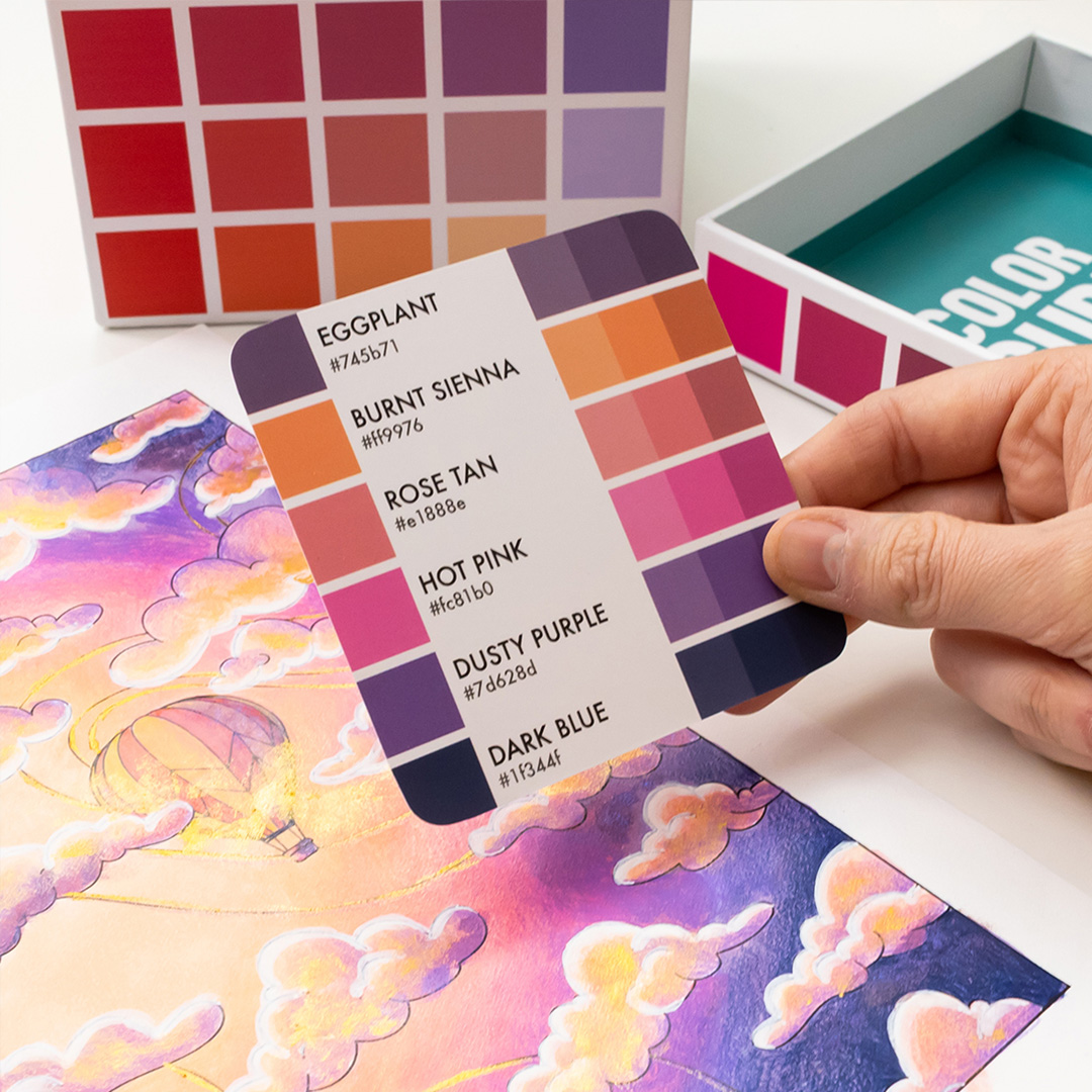 Vintage Tarot Cards Procreate Palette, 30 HEX Color Codes, Instant