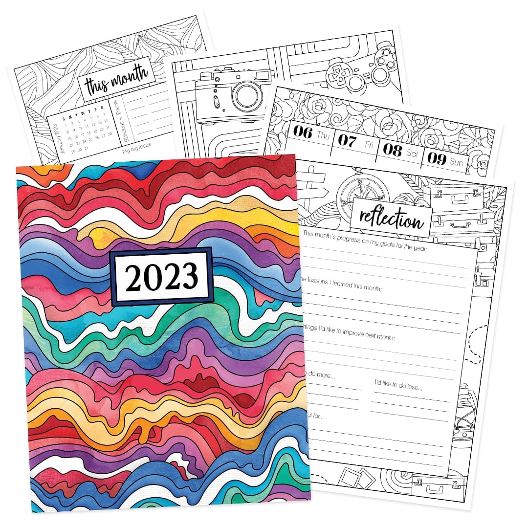 Coloring Planner: #1 Planner