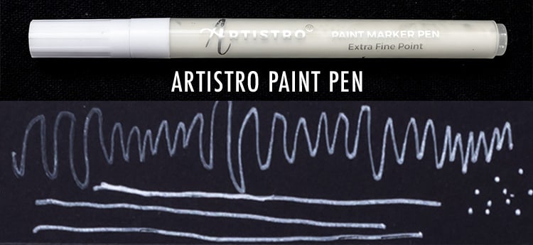 Artistro white paint pen