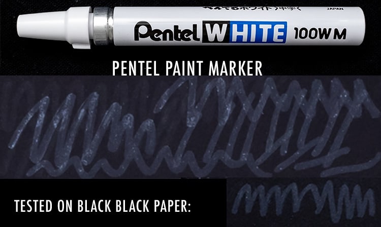 Pentel Paint Marker - Medium Point - White - 12 pack - x100WM