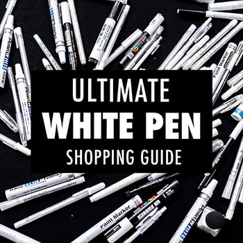 I Tested EVERY White PEN to Find Ultimate BEST! (Part 1) - Sarah Renae Coloring Book Artist and Designer