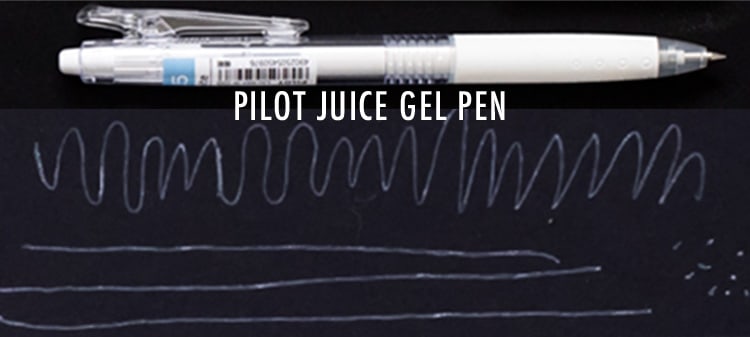 Pilot Juice White Gel Pen
