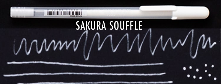 Sakura Souffle White Gel Pen
