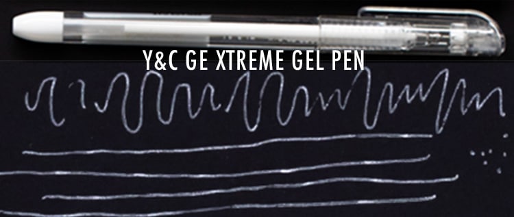 Yasutomo Y&C Gel Xtreme White Gel Pen – 0.7 mm