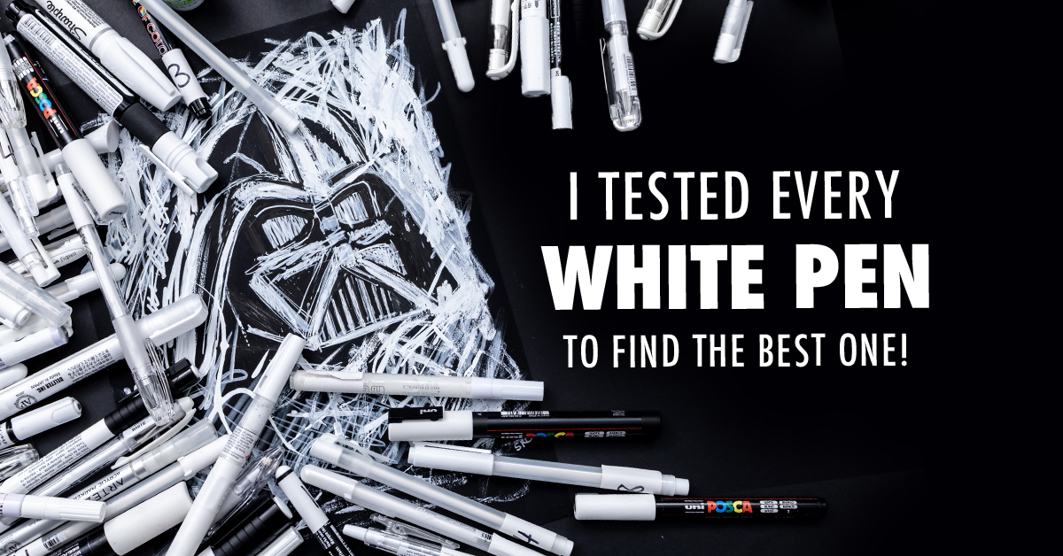 I Tested Every White Pen to Find the Best One!