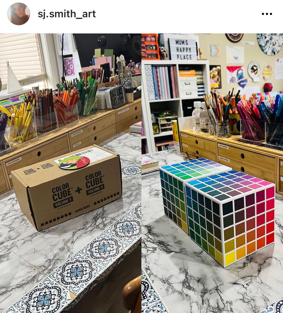 Using The Color Cube to Choose My Colors!! 