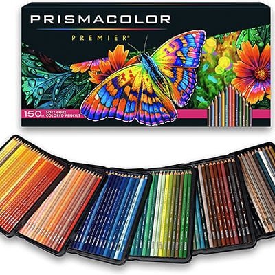 Prismacolor Premier Soft-Core Colored Pencils.