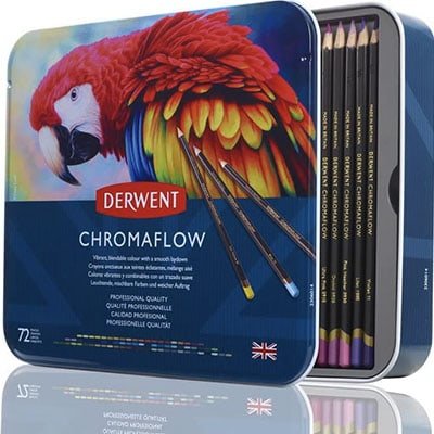 Derwent Chromaflow Colored Pencils box art