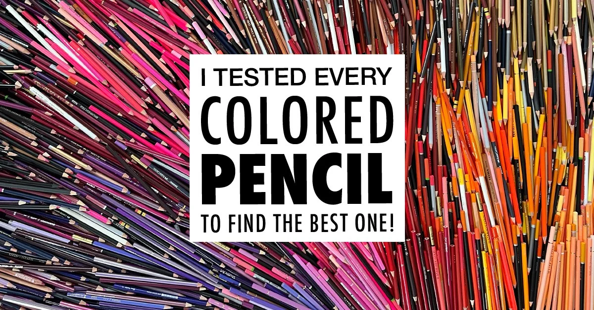 High Price Range Colored Pencils - Sarah Renae Clark - Coloring Book Artist  and Designer