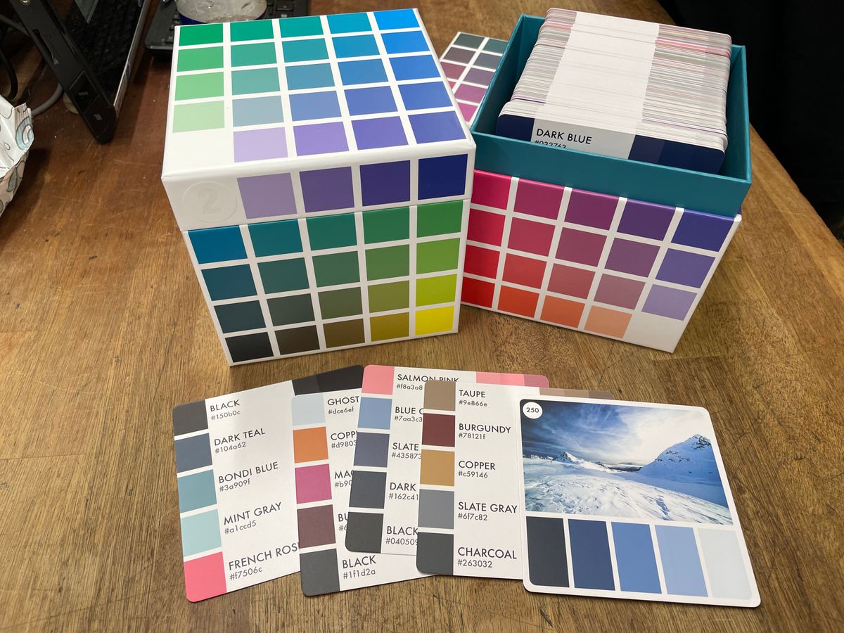 Color Cube Unboxing: A Treasure Trove of 500 Color Palettes for