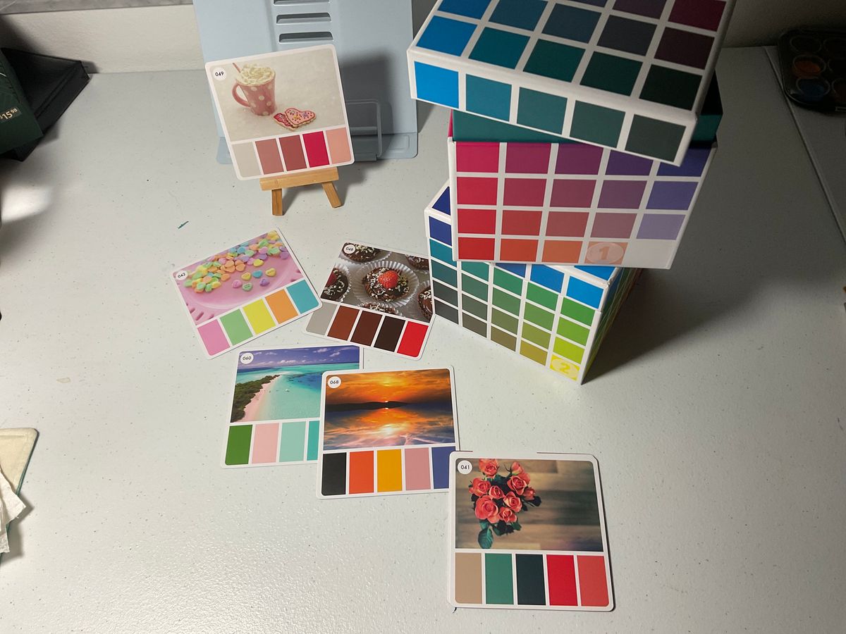 Using The Color Cube to Choose My Colors!! 