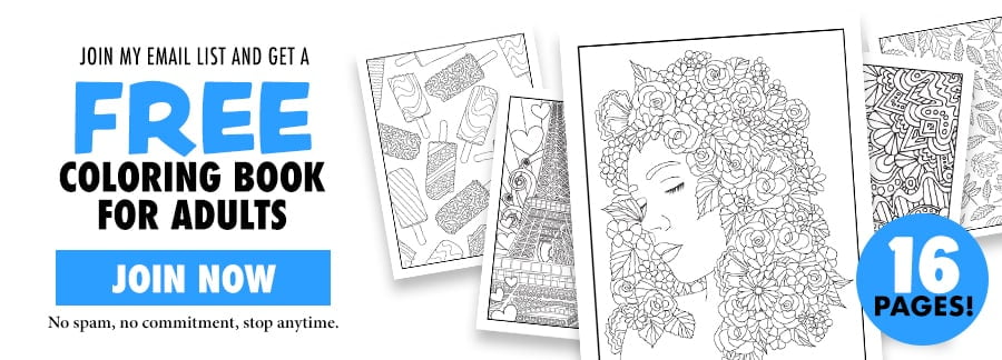 Mother's Day Gift Tags  8 Pack - Sarah Renae Clark - Coloring Book Artist  and Designer