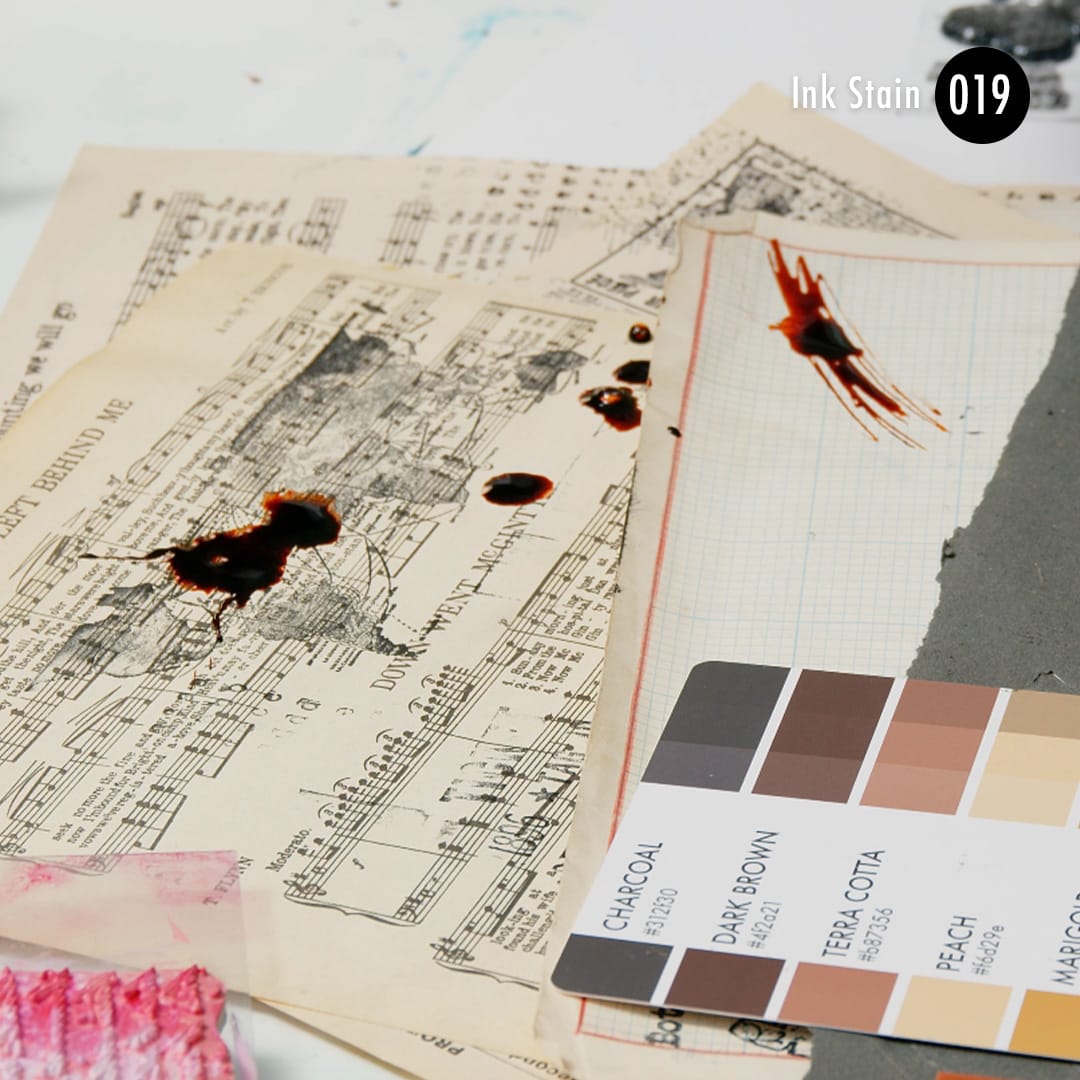 Try using inks in your mixed media art journal.