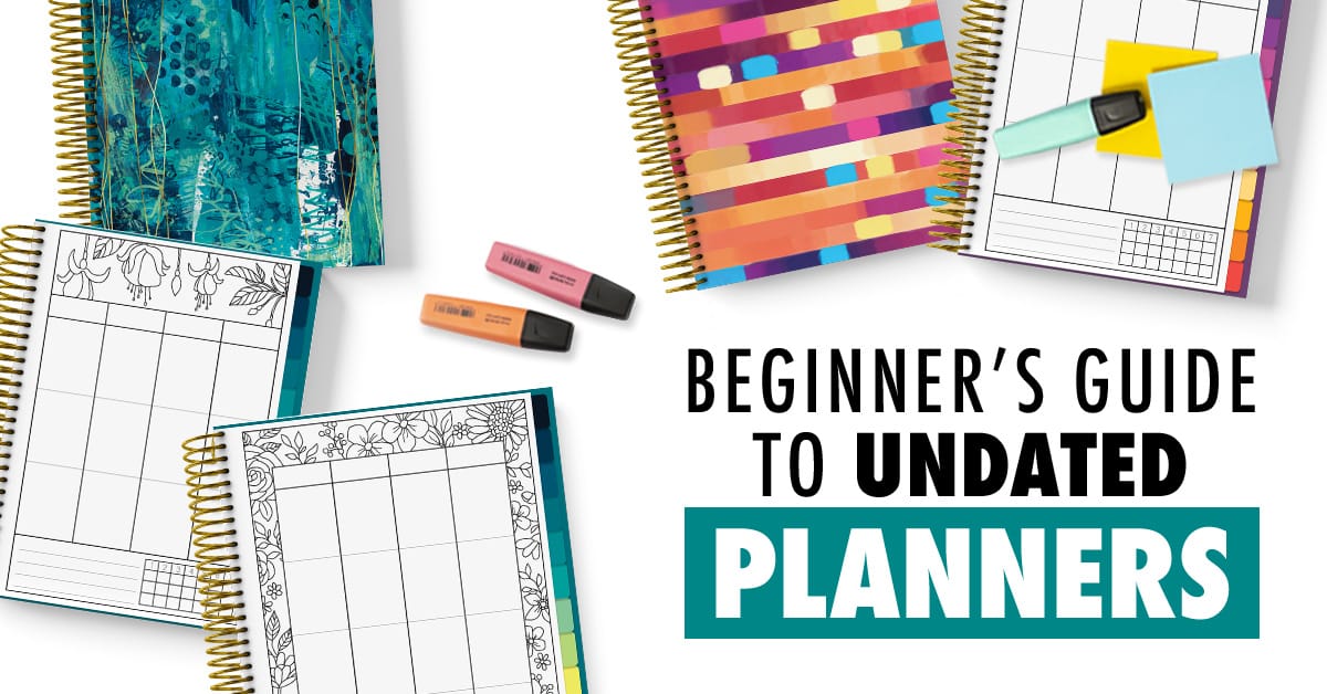 I have created a coloring UNDATED Planner and this blog will help you get started in learning how to use it!