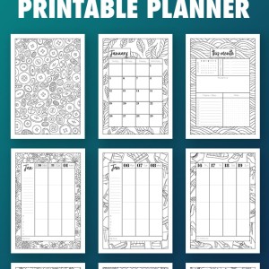 Free 2025 Planner - January Sample