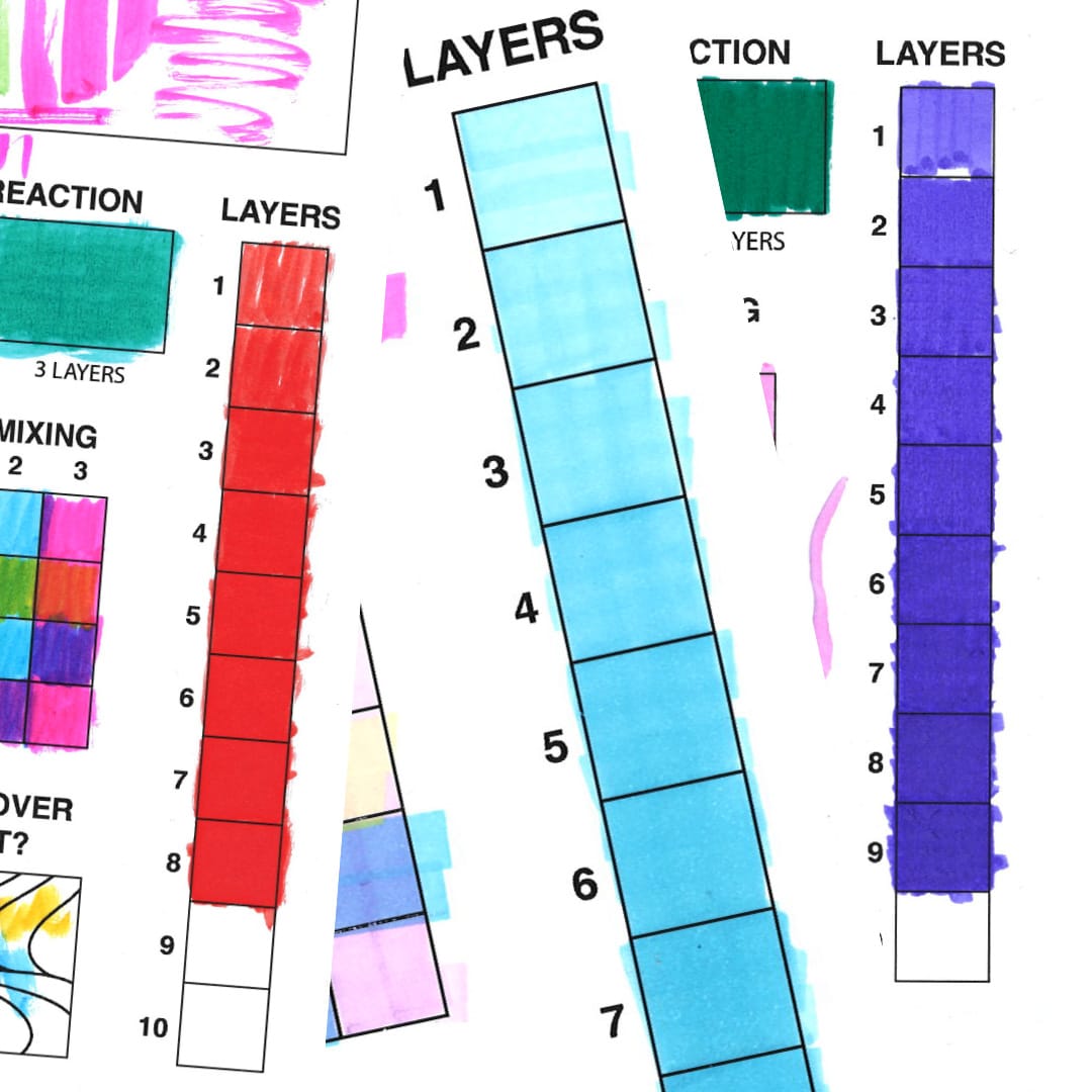 finding the best markers for layering and testing alcohol markers, water-based markers and so many more.