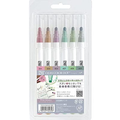 Zig Clean Colour Dot Markers