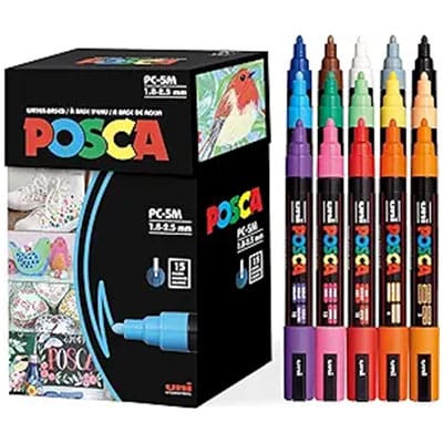 Uni Posca Acrylic paint pens