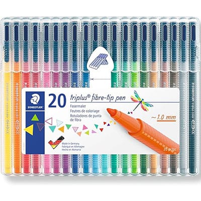 Staedtler Triplus fiber-tip water-based markers