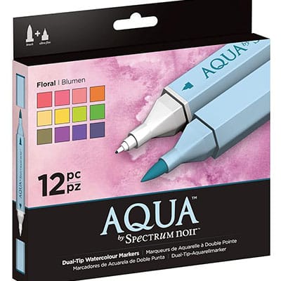 Spectrum Noir Aqua Watercolor markers