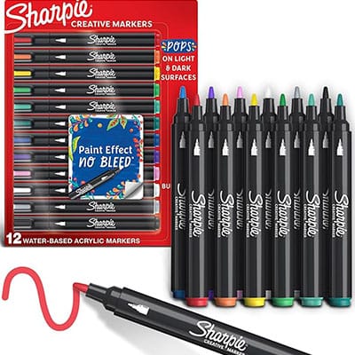 Sharpie Creative acrylic paint markers