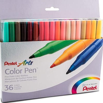 Pentel Color Pen - water-based art markers