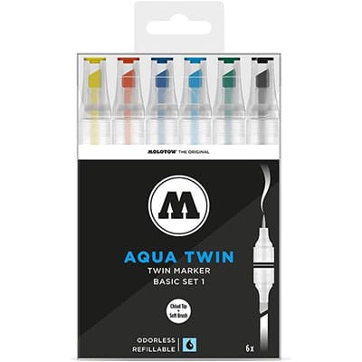 Molotow Aqua water-color Markers