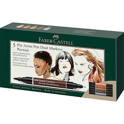 Faber-Castell Pitt Artists Dual tip markers