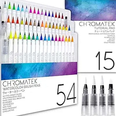 Chromatek Watercolor Art Markers