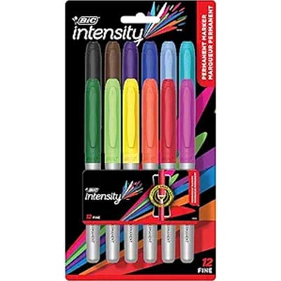 BiC Intensity markings permanent markers