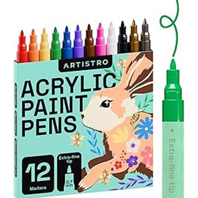 Artistro Acrylic Paint pens fine tip 